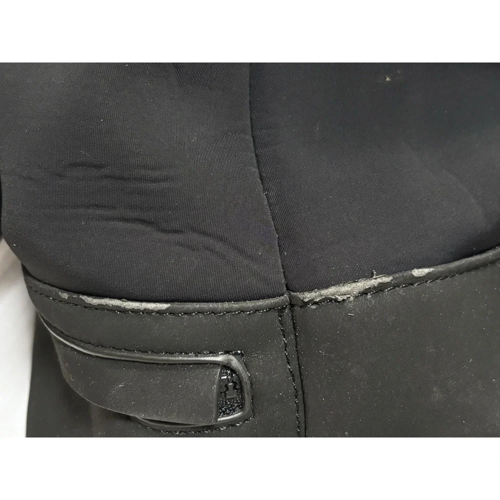 Caraa x Athleta Backpack Black Neoprene‎ Laptop Travel Bag Removable Pouch